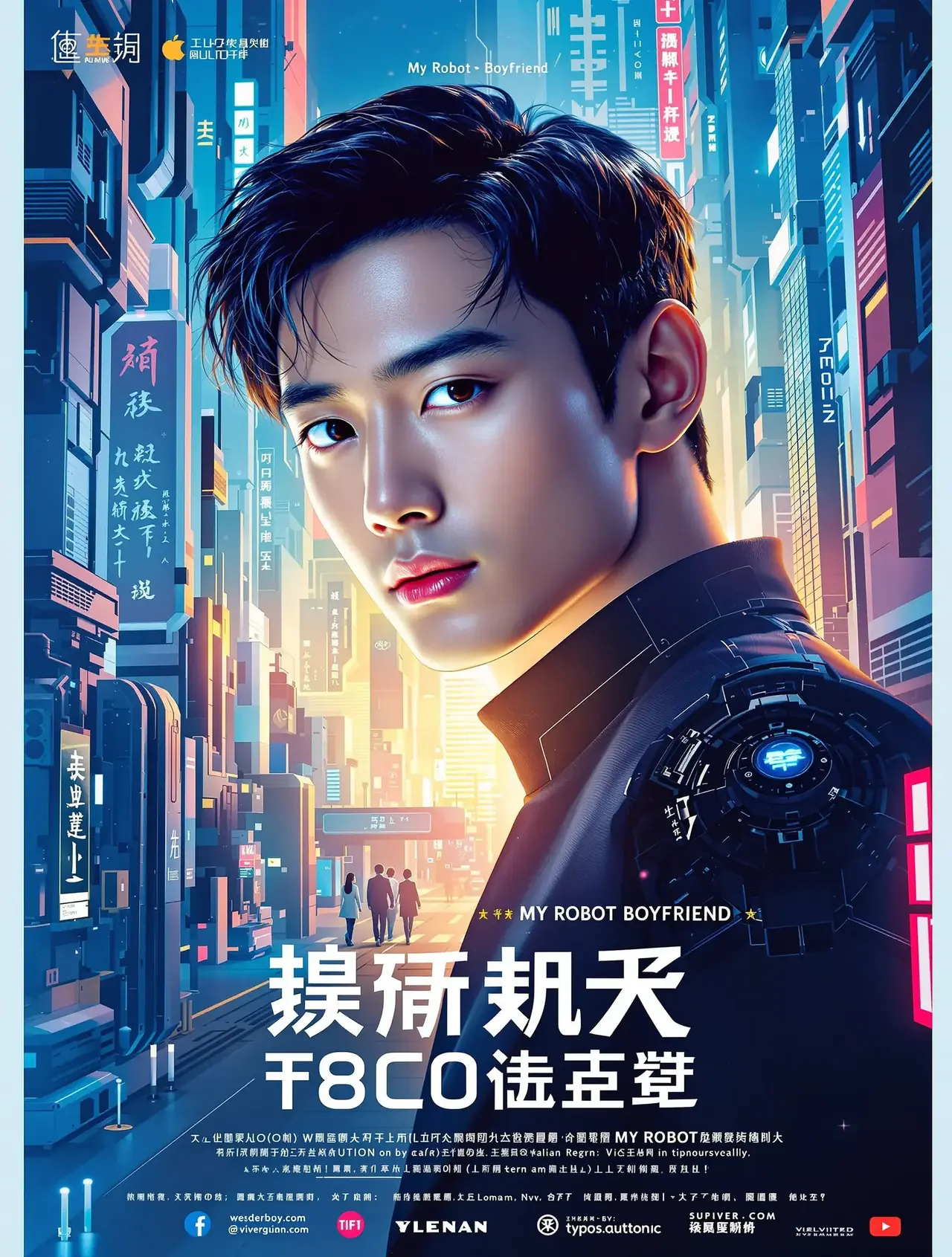 我的机器人男友 - 叮咚影视 我的机器人男友 电影海报
