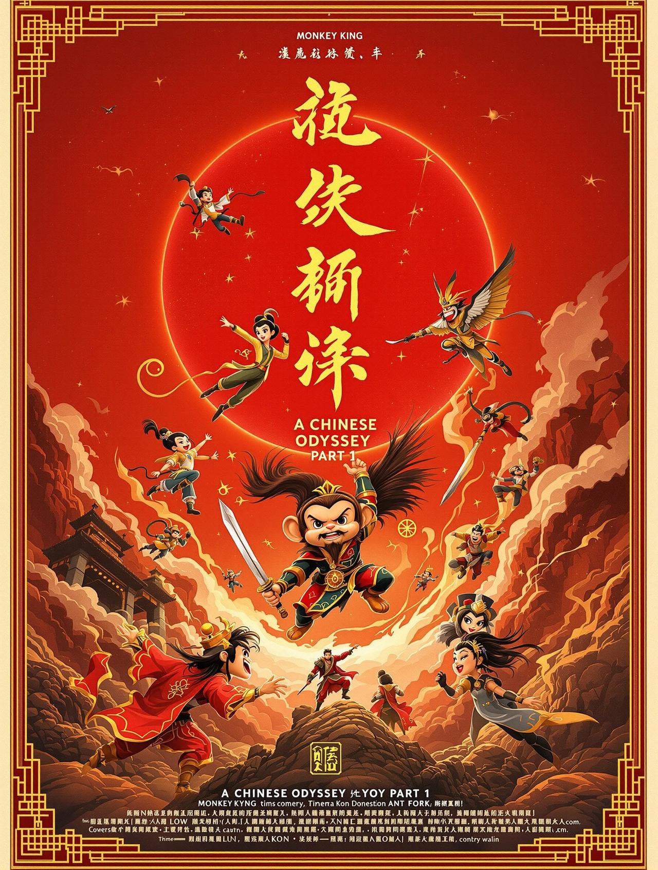 大话西游之月光宝盒 - 叮咚影视 大话西游之月光宝盒 电影海报