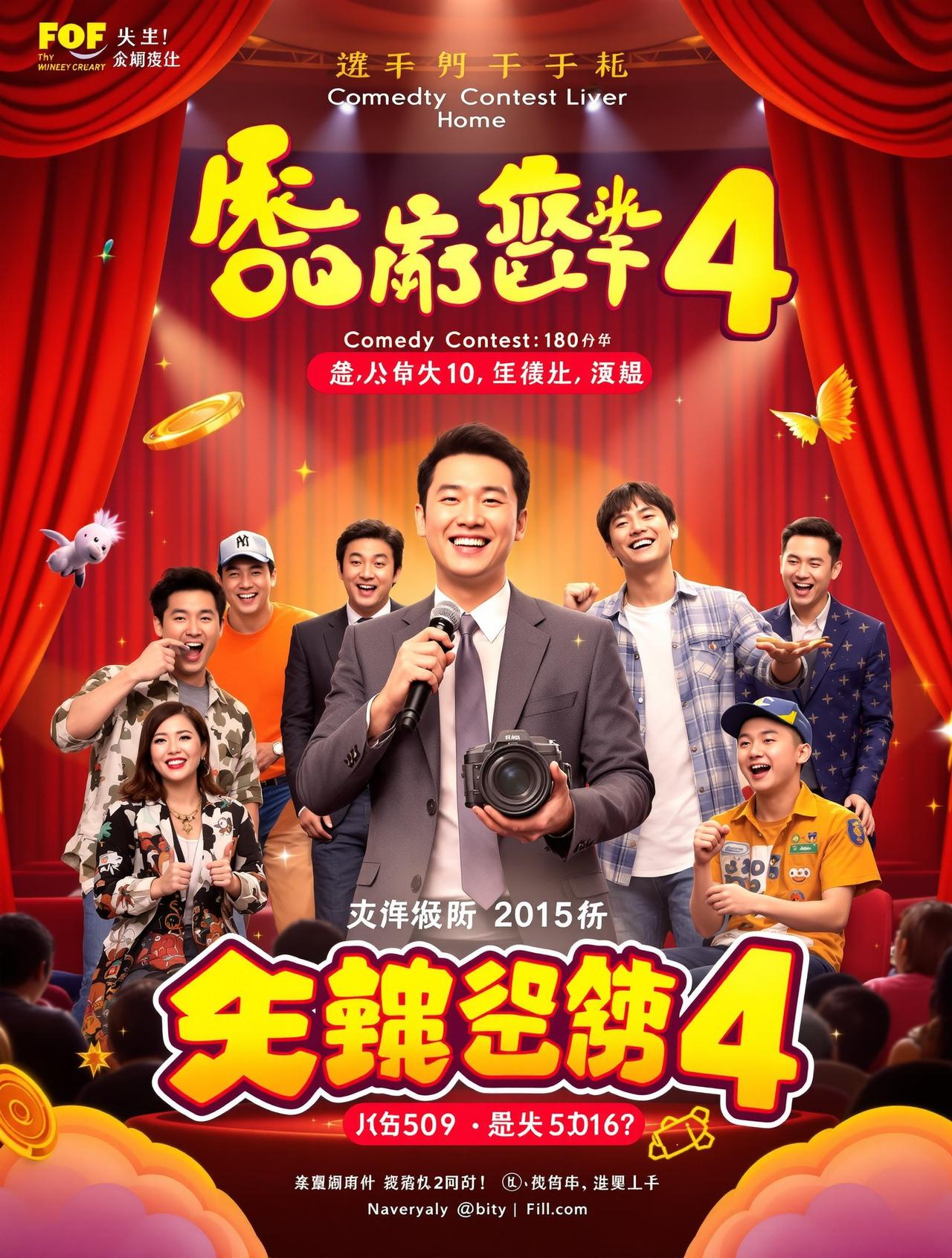一年一度喜剧大赛4 - 叮咚影视 一年一度喜剧大赛4 电影海报